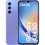 Samsung Galaxy A34, 5G, 256GB, 8GB RAM, Dual SIM, Light Violet