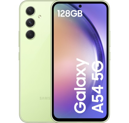 Samsung Galaxy A54 5G, 128GB, 8GB RAM, Dual SIM, Light Green