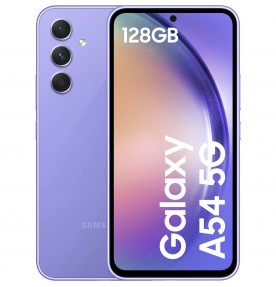 Samsung Galaxy A54 5G, 128GB, 8GB RAM, Dual SIM, Light Violet