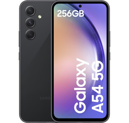 Samsung Galaxy A54 5G, 256GB, 8GB RAM, Dual SIM, Black