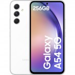 Samsung Galaxy A54 5G, 256GB, 8GB RAM, Dual SIM, White