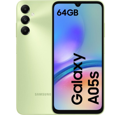 Samsung Galaxy A05s, 64GB, 4GB RAM, Dual SIM, LTE, Light Green