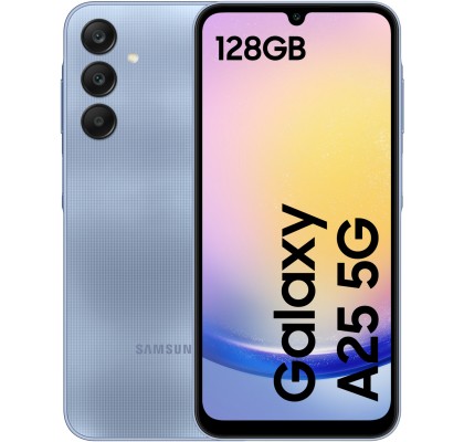 Samsung Galaxy A25, 5G, 128GB, 6GB RAM, Dual SIM, Blue