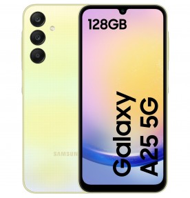 Samsung Galaxy A25, 5G, 128GB, 6GB RAM, Dual SIM, Yellow