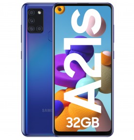 RESIGILAT: Telefon mobil Samsung Galaxy A21s (2020), Dual SIM, 32GB, LTE, Blue