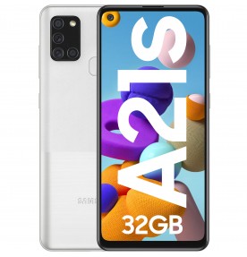 Telefon mobil Samsung Galaxy A21s (2020), Dual SIM, 32GB, LTE, Silver