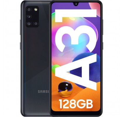 Telefon mobil Samsung Galaxy A31 (2020), 128GB, 4GB RAM, Dual SIM, LTE, Prism Crush Black