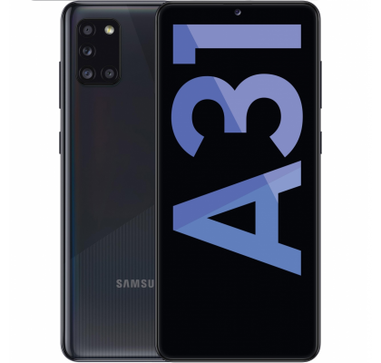 Telefon mobil Samsung Galaxy A31 (2020), 64GB, 4GB RAM, Dual SIM, LTE, Prism Crush Black