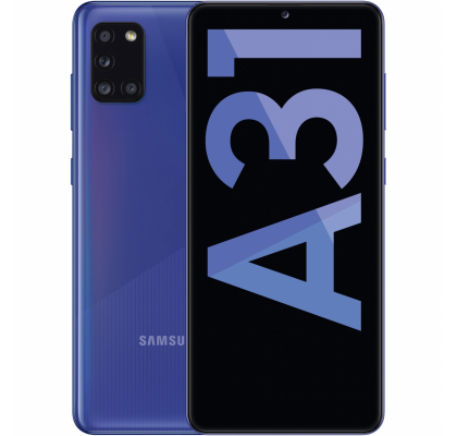 Telefon mobil Samsung Galaxy A31 (2020), 64GB, 4GB RAM, Dual SIM, LTE, Prism Crush Blue