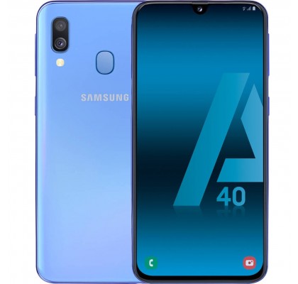 Telefon mobil Samsung Galaxy A40, Dual SIM, 64GB, LTE, Blue