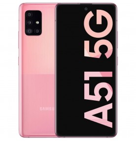 Telefon mobil Samsung Galaxy A51 5G (2020), 128GB, 6GB RAM, Dual SIM, Pink