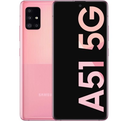 Telefon mobil Samsung Galaxy A51 5G (2020), 128GB, 6GB RAM, Dual SIM, Pink