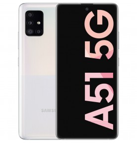 RESIGILAT: Telefon mobil Samsung Galaxy A51 5G (2020), 128GB, 6GB RAM, Dual SIM, White