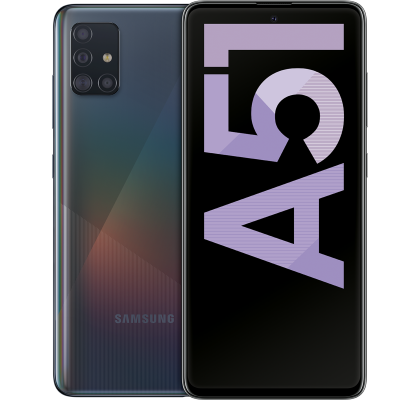 Telefon mobil Samsung Galaxy A51 (2020), 128GB, 4GB RAM, Dual SIM, LTE, Crush Black