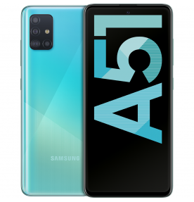 Telefon mobil Samsung Galaxy A51 (2020), 128GB, 4GB RAM, Dual SIM, LTE, Crush Blue