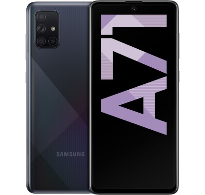 Telefon mobil Samsung Galaxy A71 (2020), 128GB, 6GB RAM, Dual SIM, 4G, Black