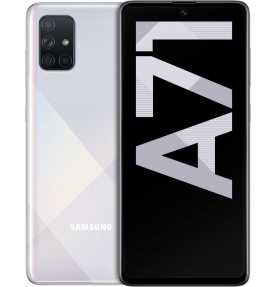 RESIGILAT: Telefon mobil Samsung Galaxy A71 (2020), 128GB, 6GB RAM, Dual SIM, 4G, Silver