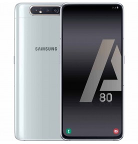 Telefon mobil Samsung Galaxy A80, Dual SIM, 128GB, LTE, Silver