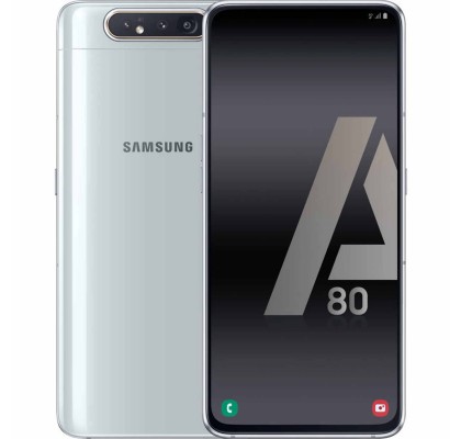 Telefon mobil Samsung Galaxy A80, Dual SIM, 128GB, LTE, Silver