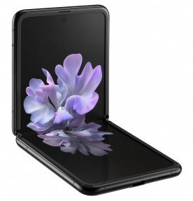 Samsung Galaxy Z Flip 4G, 256GB, 8GB RAM, Dual SIM, Mirror Black