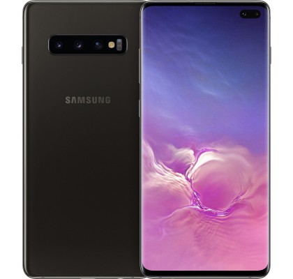 Telefon mobil Samsung Galaxy S10 Plus, Dual SIM, 128GB, LTE, Ceramic Black