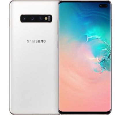 Telefon mobil Samsung Galaxy S10 Plus, Dual SIM, 128GB, LTE, Ceramic White