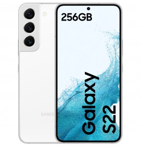 Samsung Galaxy S22 5G, 256GB, 8GB RAM, Dual SIM, Phantom White