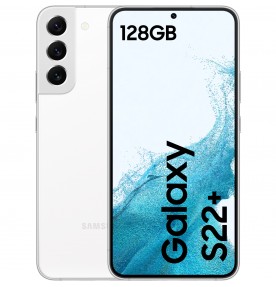 Samsung Galaxy S22 Plus 5G, Dual SIM, 128GB, 8GB RAM, Phantom White