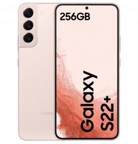 Samsung Galaxy S22 Plus 5G, Dual SIM, 256GB, 8GB RAM, Pink Gold