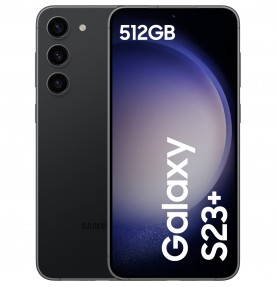 Samsung Galaxy S23+ 5G, 512GB, 8GB RAM, Dual SIM, Phantom Black