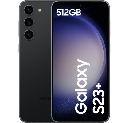Samsung Galaxy S23+ 5G, 512GB, 8GB RAM, Dual SIM, Phantom Black