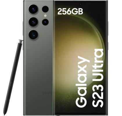 Samsung Galaxy S23 Ultra 5G, 256GB, 8GB RAM, Dual SIM, Green