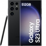 Samsung Galaxy S23 Ultra 5G, 512GB, 12GB RAM, Dual SIM, Phantom Black