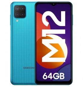 Samsung Galaxy M12 (2021), 64GB, 4GB RAM, Dual SIM, 4G, Green