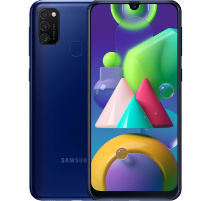 Telefon mobil Samsung Galaxy M21 (2020), Dual SIM, 64GB, LTE, Blue