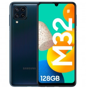 Samsung Galaxy M32, 4G, 128GB, 6GB RAM, Dual SIM, Black