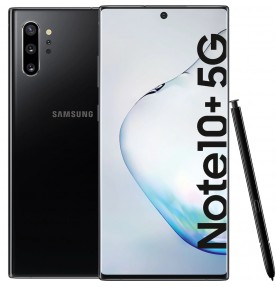 Telefon mobil Samsung Galaxy Note 10+, 256GB, 12GB RAM, Single SIM, 5G, Aura Black