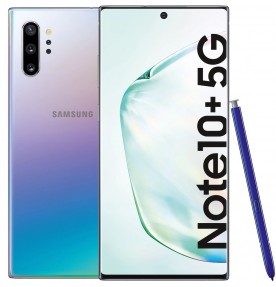 Telefon mobil Samsung Galaxy Note 10+, 256GB, 12GB RAM, Single SIM, 5G, Aura Glow