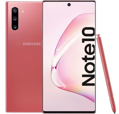 Telefon mobil Samsung Galaxy Note 10, 256GB, 8GB RAM, Dual SIM, 4G, Aura Pink