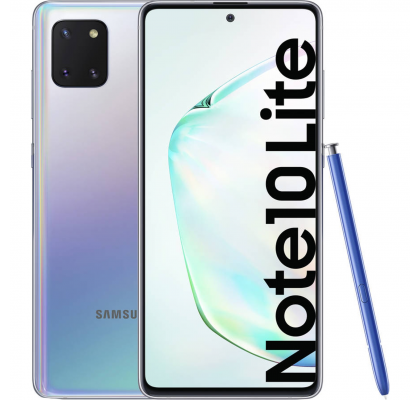 Samsung Galaxy Note 10 Lite, 128GB, 6GB RAM, Dual SIM, LTE, Aura Glow