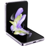 Samsung Galaxy Z Flip4 5G, 256GB, 8GB RAM, Dual SIM, Bora Purple