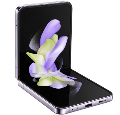 Samsung Galaxy Z Flip4 5G, 128GB, 8GB RAM, Dual SIM, Bora Purple