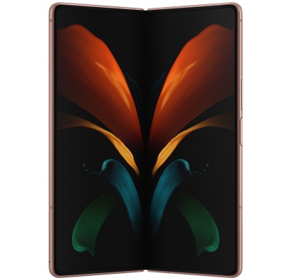 Pachet PROMO Samsung: Galaxy Z Fold2 5G, 256GB, Bronze & Galaxy Buds Pro, Silver