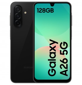 Samsung Galaxy A26 5G, 128GB, 6GB RAM, Black