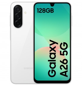 Samsung Galaxy A26 5G, 128GB, 6GB RAM, White