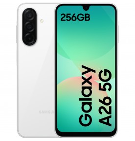 Samsung Galaxy A26 5G, 256GB, 8GB RAM, White