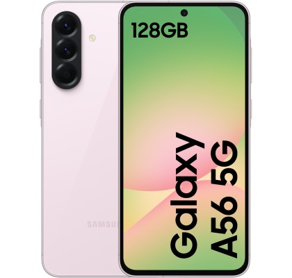 Samsung Galaxy A56 5G, 128GB, 8GB RAM, Awesome Pink