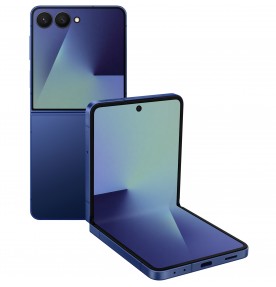 Samsung Galaxy Z Flip7 5G, 512GB, 12GB RAM, Dual SIM, Blue Shadow