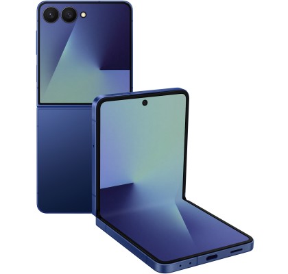Samsung Galaxy Z Flip7 5G, 512GB, 12GB RAM, Dual SIM, Blue Shadow