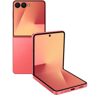 Samsung Galaxy Z Flip7 5G, 512GB, 12GB RAM, Dual SIM, Coralred